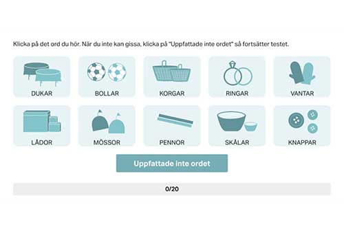 Hörseltest program